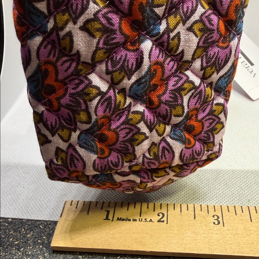 Vera Bradley Bag Cross Body Small Scaevola Fan Flower Patterned - Picture 8 of 11